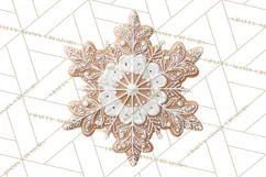 Gingerbread Clip Art PNG, Christmas Ornament Icons Clipart Product Image 3