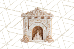 Gingerbread Clip Art PNG, Christmas Ornament Icons Clipart Product Image 2