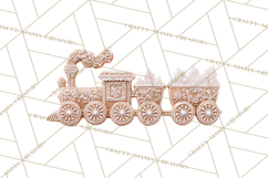 Gingerbread Clip Art PNG, Christmas Ornament Icons Clipart Product Image 3