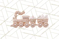 Gingerbread Clip Art PNG, Christmas Ornament Icons Clipart Product Image 3