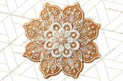 Gingerbread Clip Art PNG, Christmas Ornament Icons Clipart Product Image 5