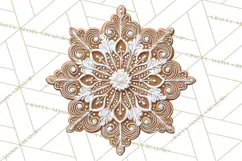 Gingerbread Clip Art PNG, Christmas Ornament Icons Clipart Product Image 2