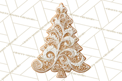 Gingerbread Clip Art PNG, Christmas Ornament Icons Clipart Product Image 4