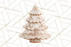 Gingerbread Clip Art PNG, Christmas Ornament Icons Clipart Product Image 5