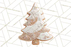 Gingerbread Clip Art PNG, Christmas Ornament Icons Clipart Product Image 2
