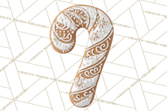 Gingerbread Clip Art PNG, Christmas Ornament Icons Clipart Product Image 5