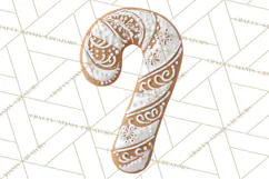 Gingerbread Clip Art PNG, Christmas Ornament Icons Clipart Product Image 5