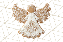 Gingerbread Clip Art PNG, Christmas Ornament Icons Clipart Product Image 2
