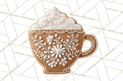 Gingerbread Clip Art PNG, Christmas Ornament Icons Clipart Product Image 4