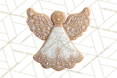 Gingerbread Clip Art PNG, Christmas Ornament Icons Clipart Product Image 5