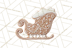 Gingerbread Clip Art PNG, Christmas Ornament Icons Clipart Product Image 2