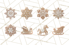 Gingerbread Clip Art PNG, Christmas Ornament Icons Clipart Product Image 9