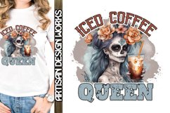 Iced Coffee Queen Sublimation Product Image 1