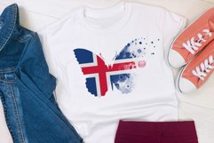 National Sublimation Art- Backgrounds Bundle. Iceland Product Image 2