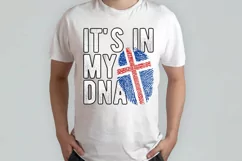 It's in my DNA Iceland Flag Fingerprint PNG Sublimation Product Image 2