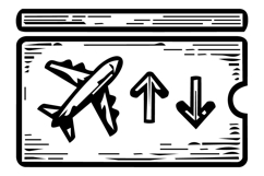 15 Icon Pack Bundle Summer Travel Engraving Style Product Image 9