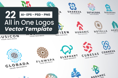 22 All in One Logos Vector Template Product Image 1