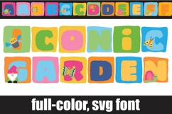 Iconic Garden Color Font Product Image 1
