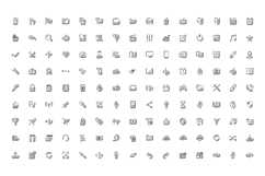 Iconoe - 135 Unique DuoTone Icons Product Image 3