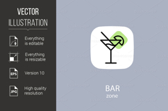 Bar Zone Icon Product Image 1