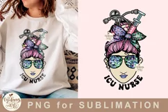 Icu Nurse PNG, nurse Sublimation Design Download Product Image 2