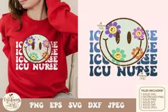 Icu Nurse PNG svg, Sublimation Design Download Product Image 3