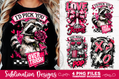 Sarcastic Valentine PNG Funny Sublimation 4 Designs Product Image 3