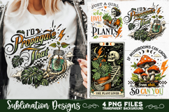 Plant Lover PNG Sublimation 4 Designs Product Image 2