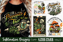 Funny gardening skulls sublimation bundle 40 designs PNG Product Image 9