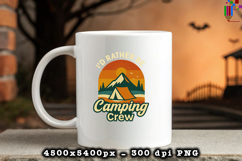 Id Rather Be Camping Crew PNG Outdoor Adventure Design
