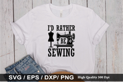 Sewing Quotes SVG Bundle - Sewing T-shirt Design Product Image 11