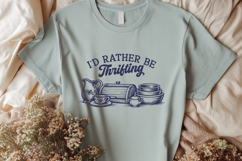 I'd Rather Be Thrifting SVG - Vintage Kitchenware PNG Product Image 3