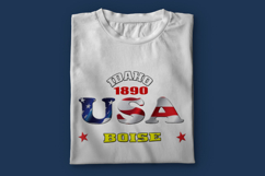 Idaho State Pride Graphic Design Product Image 2