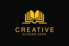 Creative Book Education Logo Product Image 1