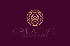 Elegant Mandala Circle Logo Product Image 1