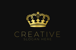 Golden Royal Crown Logo Product Image 1