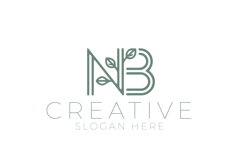 NB Letter Leaf Logo Product Image 1