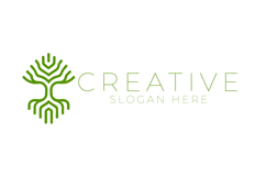 Minimalist Tree of Life Logo Product Image 1