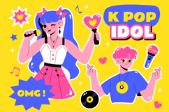 10 K-pop Idol Trend Illustration Product Image 4