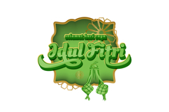 Idul fitri 2025 graphic template design for print, decoratio Product Image 1