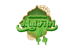 Idul fitri 2025 graphic template vector Product Image 1