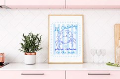 If Crabby Return to Beach PNG, Funny Summer Design Product Image 3