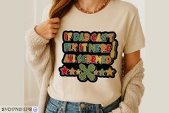 Funny If Dad Can't Fix It We're All Screwed Father's Day SVG Product Image 2