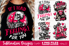 Sarcastic Valentine PNG Funny Sublimation 4 Designs Product Image 7