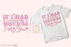 Retro Funny Valentine Quote SVG Design T-shirt Design Product Image 2