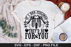 If I Had Feelings They SVG - Valentine&#039;s Day Design Product Image 1