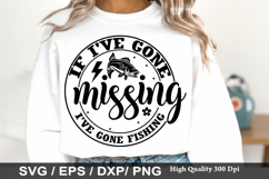 Fishing Dad Shirt SVG Design - If You Need Me Ill Be Fishing Product Image 3
