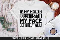 Sarcastic SVG Design - If Only Sarcasm Burned Calories Product Image 3