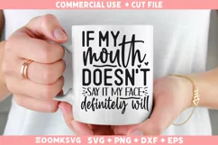 Sarcastic SVG, Funny SVG, Funny Quotes SVG, Funny Mug SVG Product Image 1
