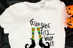 Halloween SVG | If the Shoe Fits SVG | Witch SVG Product Image 2